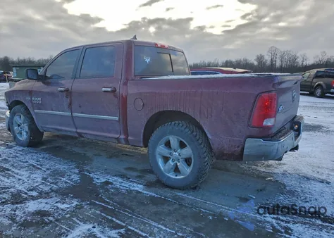 2018 Ram 1500 Slt из США, поврежденный, VIN 1C6RR7LT2JS268590